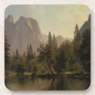 Porta-copo Catedral Rochas, Vale Yosemite Albert Bierstadt