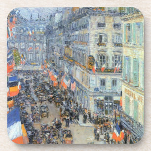 Porta-copo Catorze de Julho, Rue Daunou de Childe Hassam