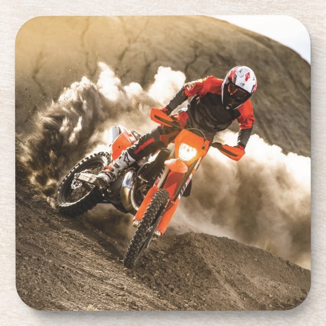 Porta-copo Cavaleiro Motocross (Frente)