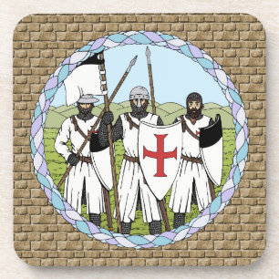 Porta-copo Cavaleiros Medievais Templários