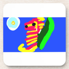 Porta-copo Cavalo da costa no verão