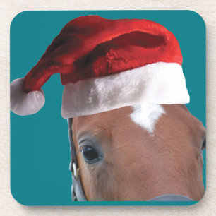 Porta-copo Cavalo de Natal