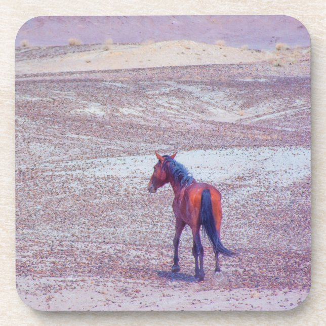 Porta-copo Cavalo do Deserto P8640 (Frente)