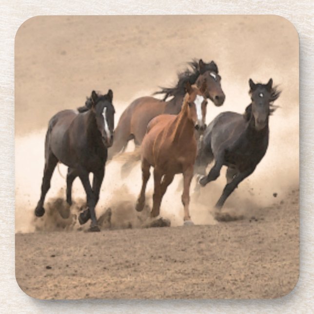 Porta-copo Cavalo na queda II (Frente)