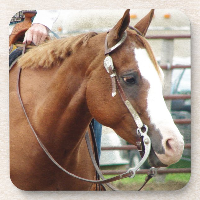 Porta-copo Cavalo Ocidental (Frente)