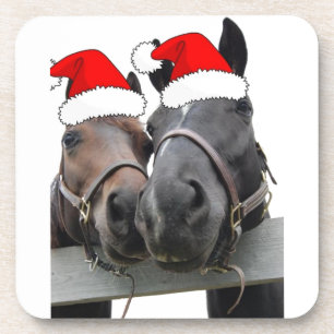 Porta-copo Cavalos de Natal