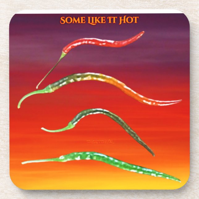 Porta-copo Cayenne Peppers (Frente)