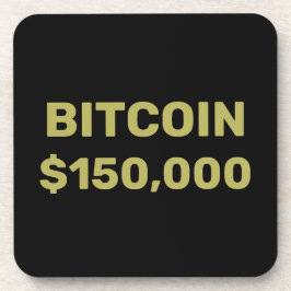 Porta-copo Celebração do Bitcoin 150000
