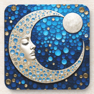 Porta-copo Celeste: Mulher na Lua