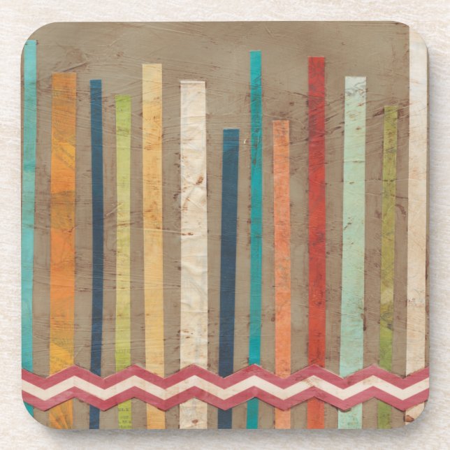 Porta-copo Cercas de papel II para cima (Frente)