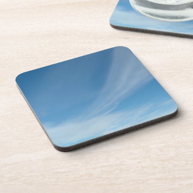 Porta-copo Céu azul e nuvens brancas (Left Side)