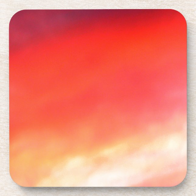 Porta-copo Céu Vermelho À Noite (Frente)