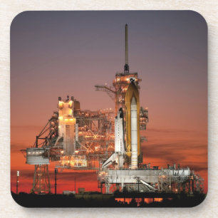 Porta-copo Céu Vermelho para o Lançamento do Ônibus Espacial