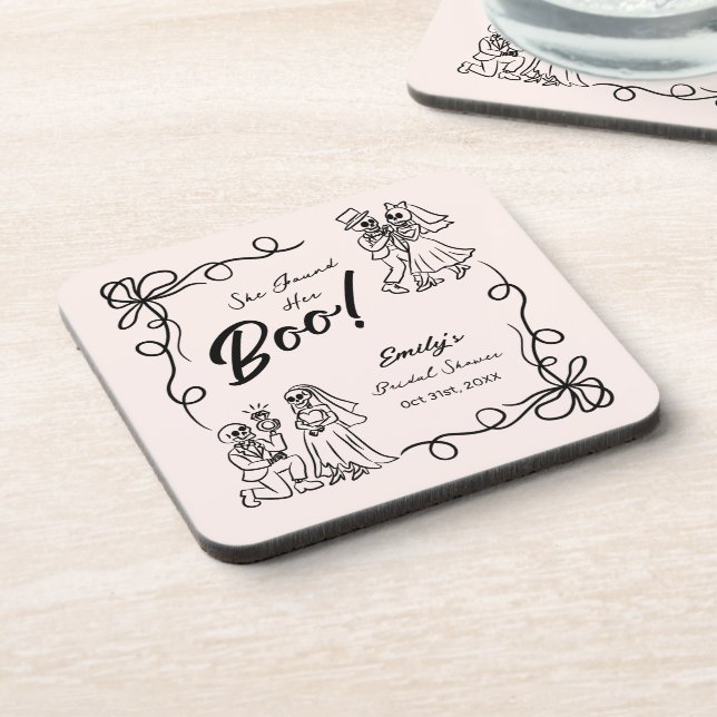 Porta-copo Chá de panela do Dia das Bruxas Whimsical Desenhad (Left Side)