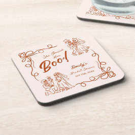 Porta-copo Chá de panela do Dia das Bruxas Whimsical Desenhad