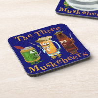 Chalaça engraçada três Muskebeers da cerveja