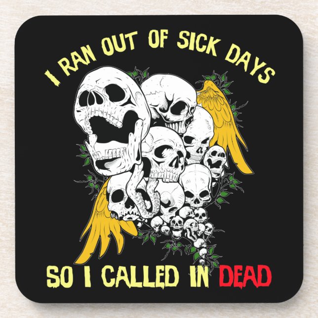 Porta-copo Chamado no Morto (Frente)