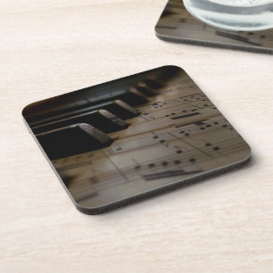 Porta-copo Chaves Anticas para Piano de Música
