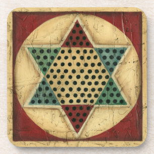 Porta-copo Checkerboard chinês Vintage por Ethan Harper