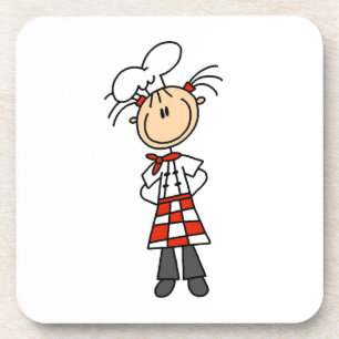 Porta-copo Chef Feminino