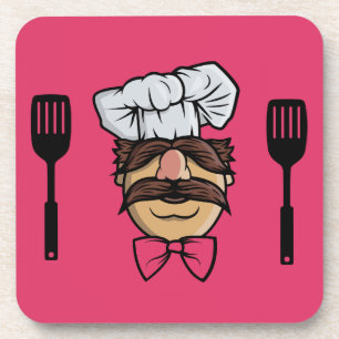 Porta-copo Chef Sueco Engraçado