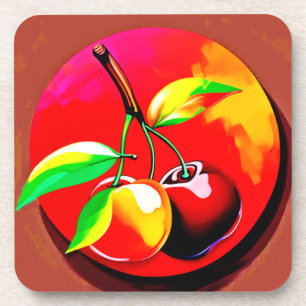 Porta-copo Cherry Duo vibrante
