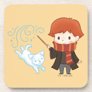 Porta-copo Chibi Ron Weasley Patronus