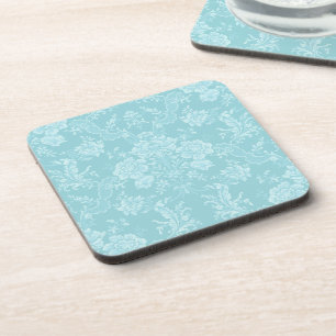 Porta-copo Chic Floral Romântico Damask-Mint