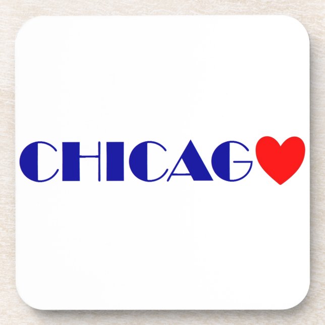 Porta-copo Chicago gosto (Frente)