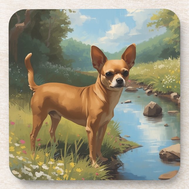 Porta-copo Chihuahua (Frente)