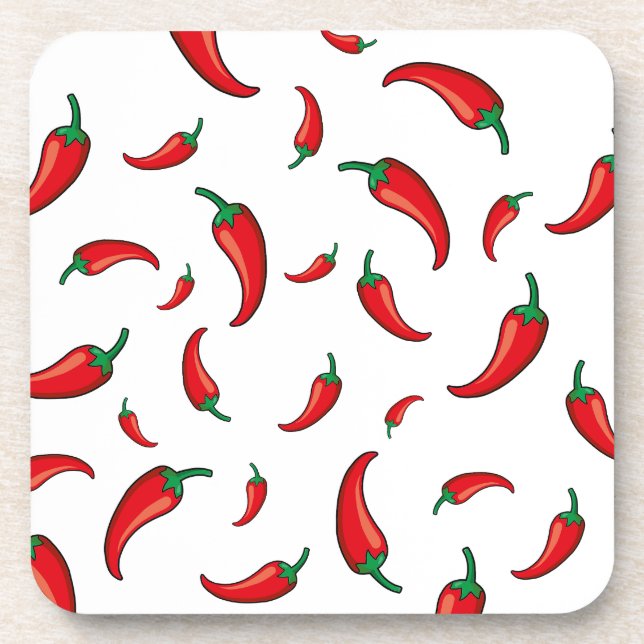 Porta-copo Chili pepper party (Frente)