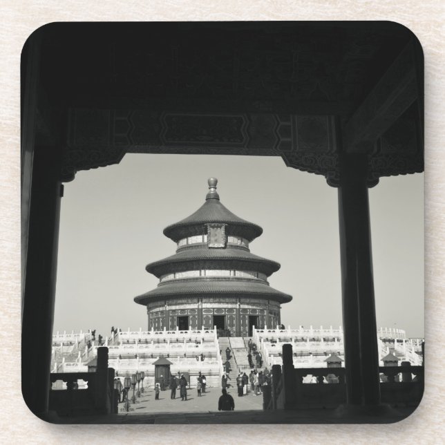 Porta-copo China, Pequim, Distrito de Chongwen. Templo de 2 (Frente)