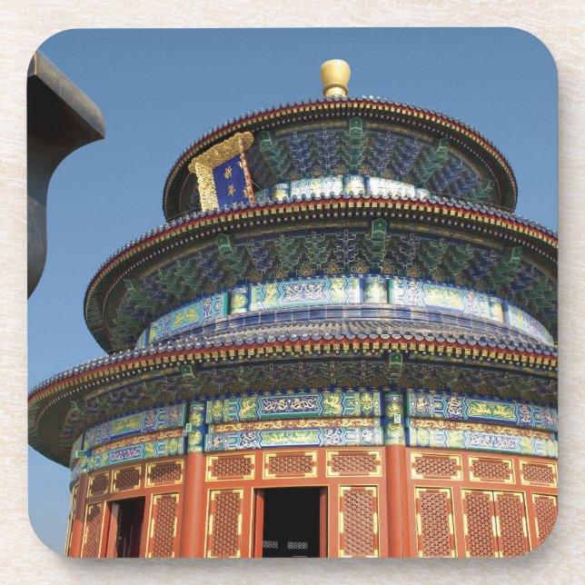 Porta-copo China, Pequim, Templo do Céu, Urna Chinesa em (Frente)