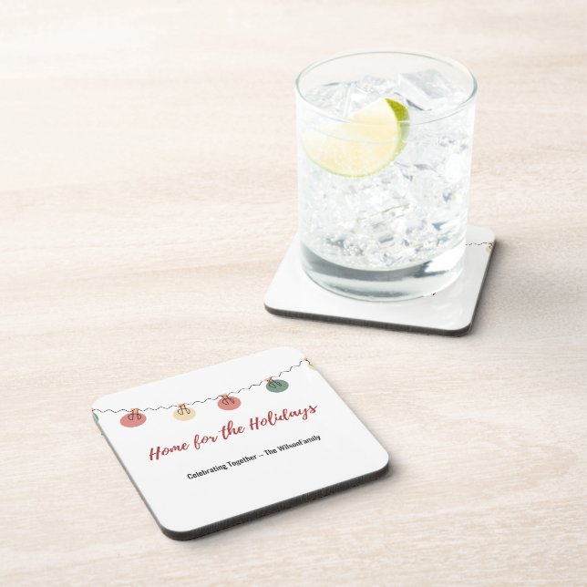 Porta-copo Christmas Coaster (Lado Direito)