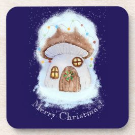 Porta-copo Christmas Fairytale House