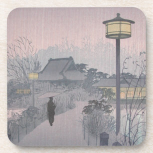 Porta-copo Chuva Crepuscular no Caminho para Shinobazu no Jap