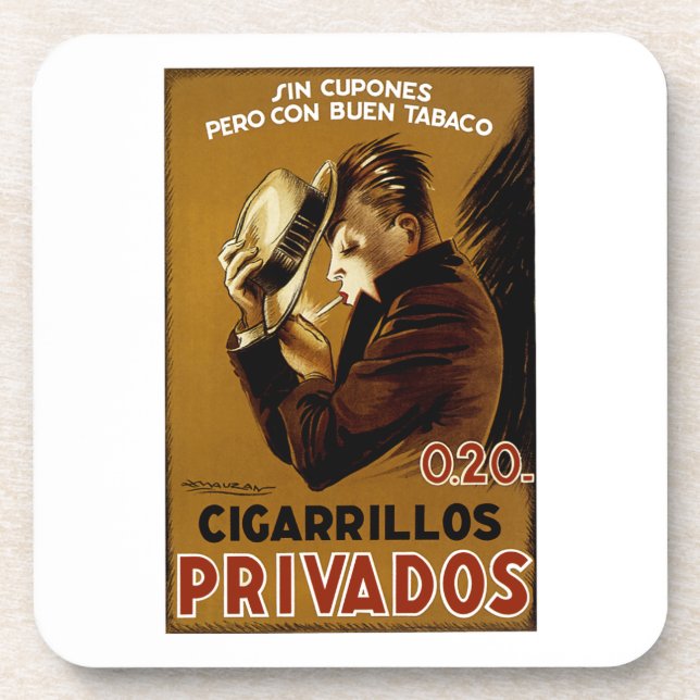 Porta-copo Cigarillos Privados (Frente)