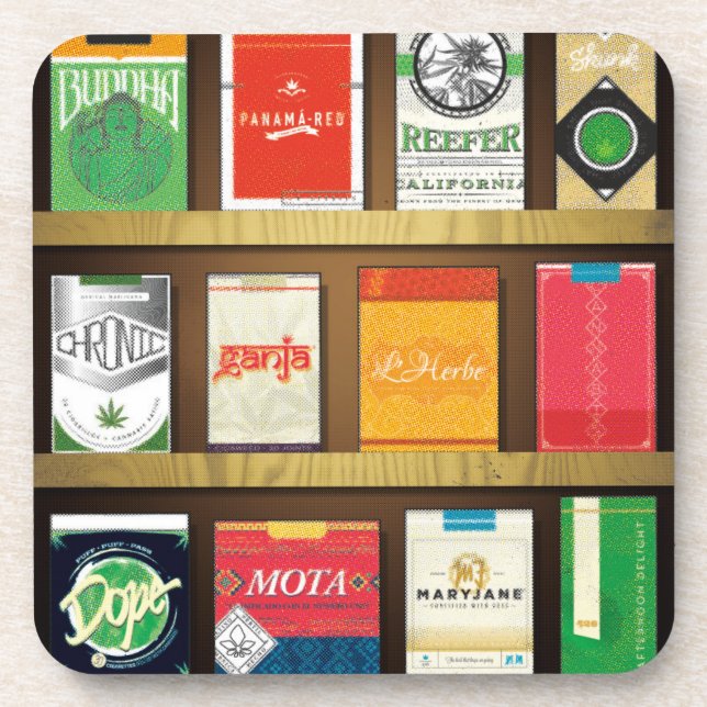 Porta-copo Cigaweed (Frente)