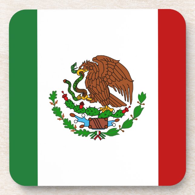 Porta-copo Cinco de Mayo Flag do México (Frente)