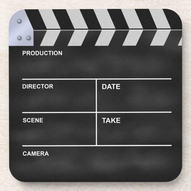 Porta-copo Cinema de Clapperboard (Frente)