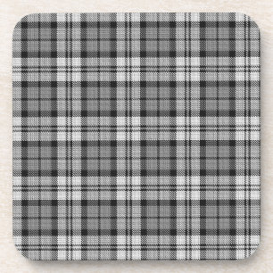 Porta-copo Cinza Blackwatch Tartan Xadrez