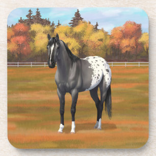 Porta-copo Cinza Grulla Appaloosa Quarter Horse Stallion