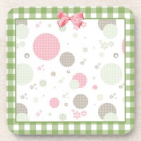 Cinzas Cintilantes dos Círculos de Padrão Gingham