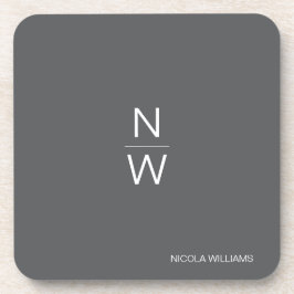 Porta-copo Cinzas Escuras Simples e Modernas Profissionais