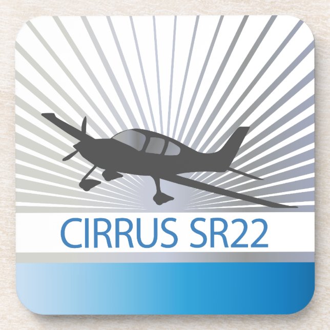 Porta-copo Cirrus SR22 (Frente)