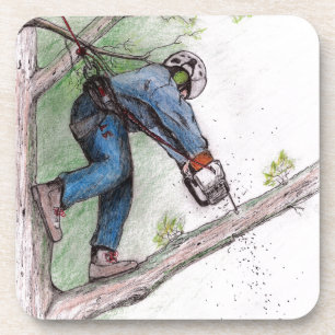Porta-copo Cirurgião Árvore Arborista Lumberjack