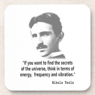 Porta-copo Citação De Nikola Tesla