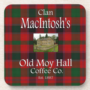 Porta-copo Clan MacIntosh's Old Moy Hall Coffee Co.