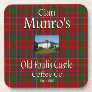Porta-copo Clan Munro's Old Foulis Castle Coffee Co.