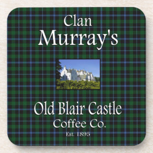 Porta-copo Clan Murray, da velha Blair Castle Coffee Co.
